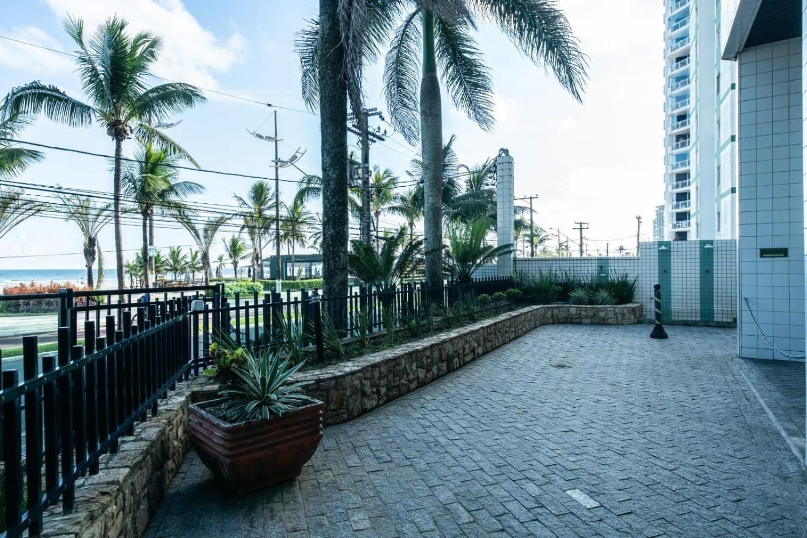 Frente Vista Mar Com Varanda Wi Fi 300Mbps E 10M Da Praia Da Tupi - Estacionamento Gratuito Praia Grande  Exterior photo